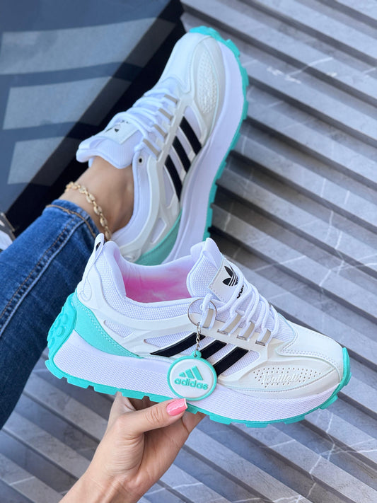 ADIDAS BALLIN BLANCO X VERDE