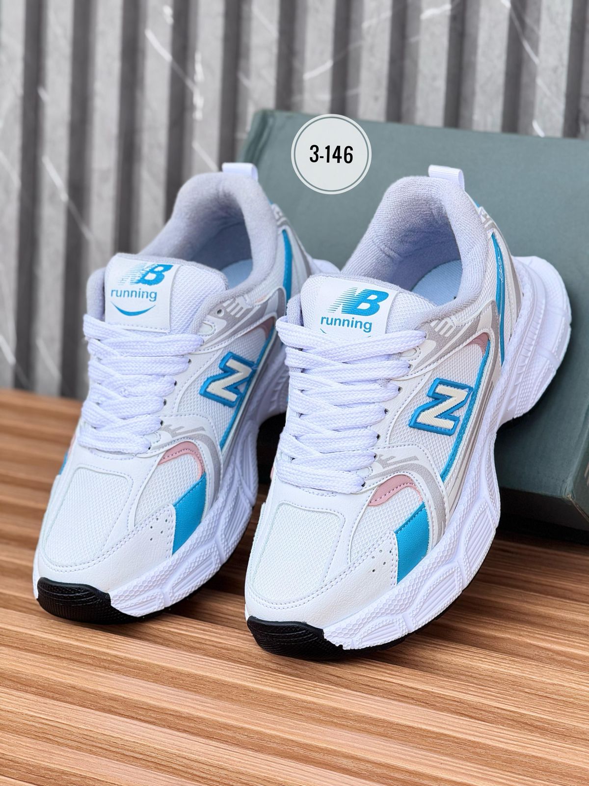 NEW BALANCE 530  BLANCO X AZUL